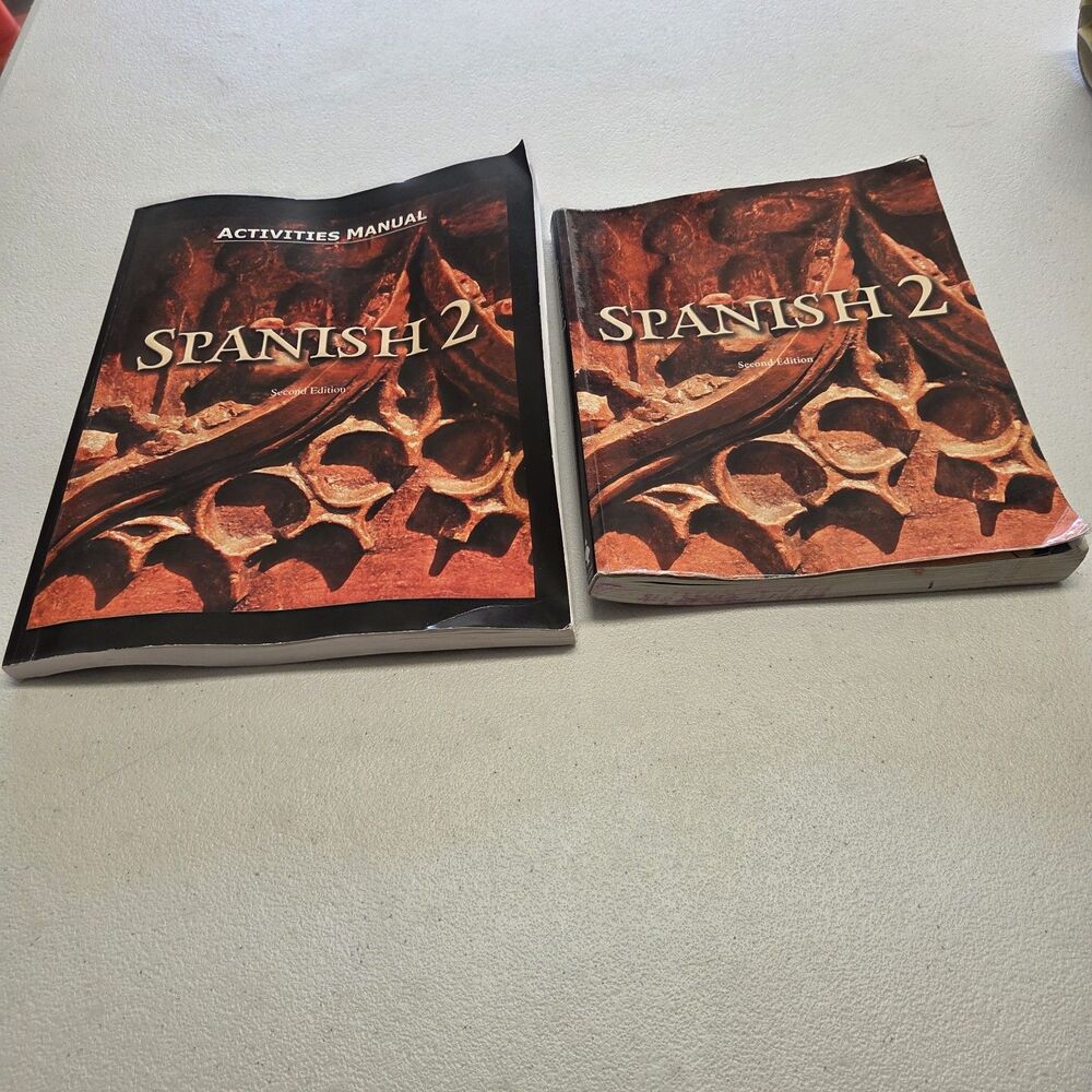 BJU Press Spanish 2 Student Book And Activities Manual